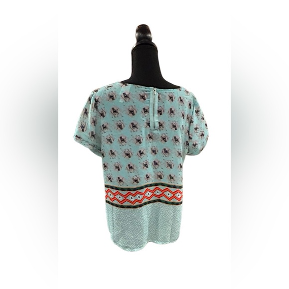 🐘SHUN BO!! STUNNING LUCKY ELEPHANT TOP! EASY SLIP ON! GORG PRINT!!🐘 - Picture 9 of 14